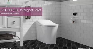 Installation - Eir Intelligent Toilet