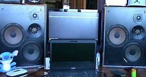 Vintage Philips RH 457 speakers test