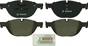 BOSCH BP1409 QuietCast Premium Semi-Metallic Disc Brake Pad Set - Compatible With Select BENTLEY; BMW (i, GT, Ld, Li, xDrive), 528, 535, 550, 650, 740, 750, ActiveHybrid; Rolls-Royce + More; FRONT