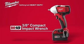Milwaukee® M18™ 3/8 Compact Impact Wrench 2651-22