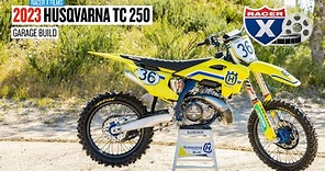 2023 Husqvarna TC 250 Two-Stroke Project Bike Garage Build