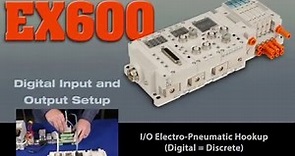 EX600 Ethernet IP Setup Session 4 - Digital I/O