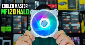 Cooler Master MasterFan MF120 Halo aRGB Fans Review | Airflow, Noise Test & RGB