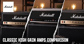 Classic High Gain Amps Comparison | JCM800, JCM900 & 2555X Silver Jubilee