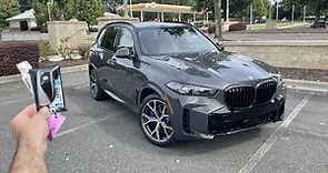 2024 BMW X5 xDrive50e: Start Up, Test Drive, Walkaround, POV and Review