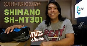 Quick Unboxing : SHIMANO SH-MT301 MTB SPD Shoes