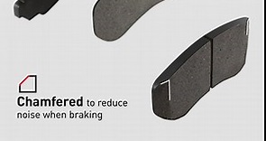 Dynamic Friction Company 3000 Ceramic Brake Pads 1310-2191-00-Rear Set