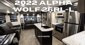 2022 Alpha Wolf 26RL | Rear Living Travel Trailer by Forest River Inc