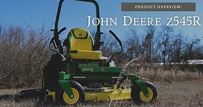New Features Walk-Around: John Deere Z545R Mower