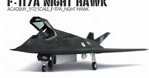 F-117A Night Hawk 1/72 | The Inner Nerd