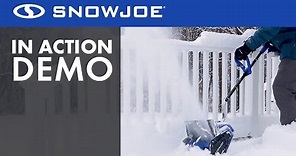 24V-SS13 - Snow Joe 13-Inch IONMAX Cordless Snow Shovel Kit - Live Demo