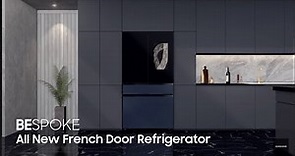 Meet the customizable Bespoke 4-Door French Door Refrigerator with premium features | Samsung
