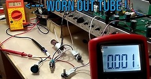 Episode 1: Check your 12AX7 (ECC83) tubes without expensive equipment (using Peavey 6505)