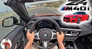 The 2023 BMW Z4 M40i is Unexpectedly Raucous (POV Drive Review)