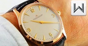 Jaeger-LeCoultre Master Ultra Thin (6.6MM!!) Q1342420 Luxury Watch Review