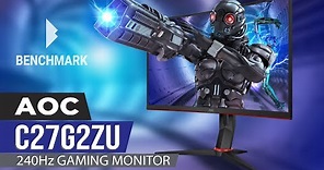 AOC C27G2ZU 240Hz & 0.5ms - Fastest curved VA gaming monitor?