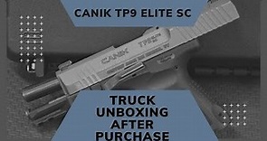 Canik TP9 Elite SC - Canik Sub Compact Unboxing and review - HG56105-N