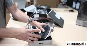 AKG K701 + AKG K702 STUDIO REFERENCE HEADPHONE OVERVIEW + UNBOXING