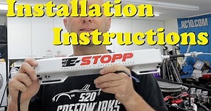 E Stopp Emergency Brake Install Instructions