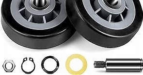 303373K Dryer Drum Support Roller, 2 PACK (Upgrade 2024) Roller Wheel Drum Support Kit for Maytag & Admiral Dryers -Replaces Part Numbers(303373, 12001541, ER303373K, AP4008534 etc) by Valchoose