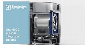 Line 6000 Washer - Integrated savings | Electrolux Professional