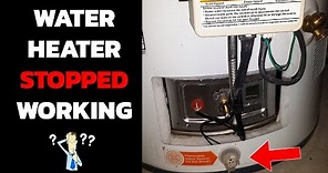 How To Reset Flammable Vapor Sensor on Water Heater