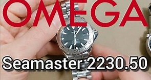 Omega Seamaster 2230.50 - an upgraded version of 2254.50 Seamaster Professional 300m automatic watch