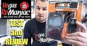 ANCEL AD530 Vehicle OBD2 scanner Product TEST and Review