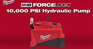 Milwaukee® M18™ FORCE LOGIC™ 10,000 PSI Hydraulic Pump