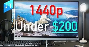 THE BEST Budget 1440p Monitor: Lenovo L24Q-20 Review