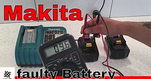 How I Fixed My Faulty Makita Battery