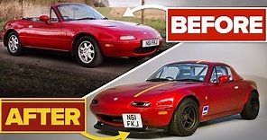 How It Took £25,000 And 5 Years To Make My Perfect V6 MX-5!