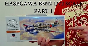 Nakajima B5N2 Kit Review & Build Part 1