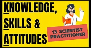 KSA 13: Enquiring Mind and Scientist Practitioner Approach - Advice & Tips