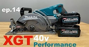 MAKITA 40V XGT Rear Handle 7-1/4 inch Circular Saw Review | GSR01 | ep.14 | Fastest saw ?
