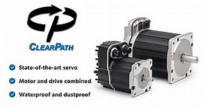 ClearPath: Teknic s Integrated Brushless Servo Motor, Drive and Encoder