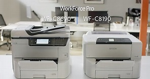 Epson WorkForce Pro 8000 Series A3 Printers | Take a Tour