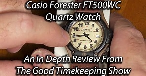 Casio Forester Watches FT500WC In Depth Review
