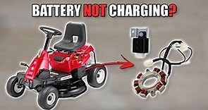 Troy-Bilt TB30R - Battery Not Charging