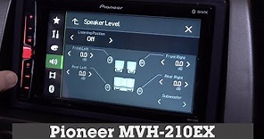 Pioneer MVH-210EX Display and Controls Demo | Crutchfield Video