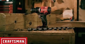 CRAFTSMAN V20* 1/2 in. Cordless Brushless Drill Driver Kit | Tool Overview