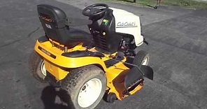 Cub Cadet 54 Super LT 1554 Yard Tractor Lawn Mower 27 HP Kohler