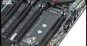 MSI® HOW-TO install M.2 SSD