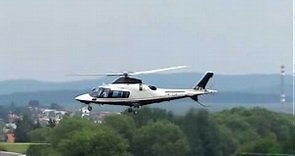 Agusta-Westland A109 E OM-TTV Power helicopter dynamic demo flight / Poprad Airshow 2012