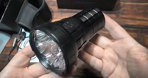 Imalent R60C (18,000 lumens) Flashlight Kit Review!