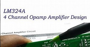 Assembling LM324 4 Channel Amplifier for Arduino UNO data acquisition