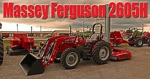 Massey Ferguson 2605H 4WD Heavy Weight Utility Tractor (55 Engine/ 46 PTO HP)