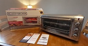 Black+Decker Convection Toaster Oven 8-slice with Air Fryer
