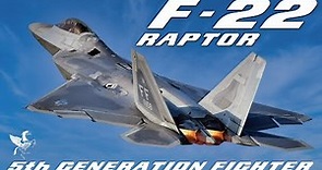 F-22 Raptor | 5th Gen. Stealth Tactical Fighter | USAF s ATF (Advanced Tactical Fighter)
