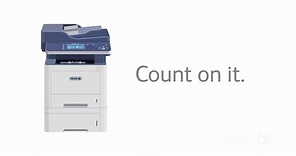 The Xerox WorkCentre 3335/3345 Multifunction Printer: Count On It